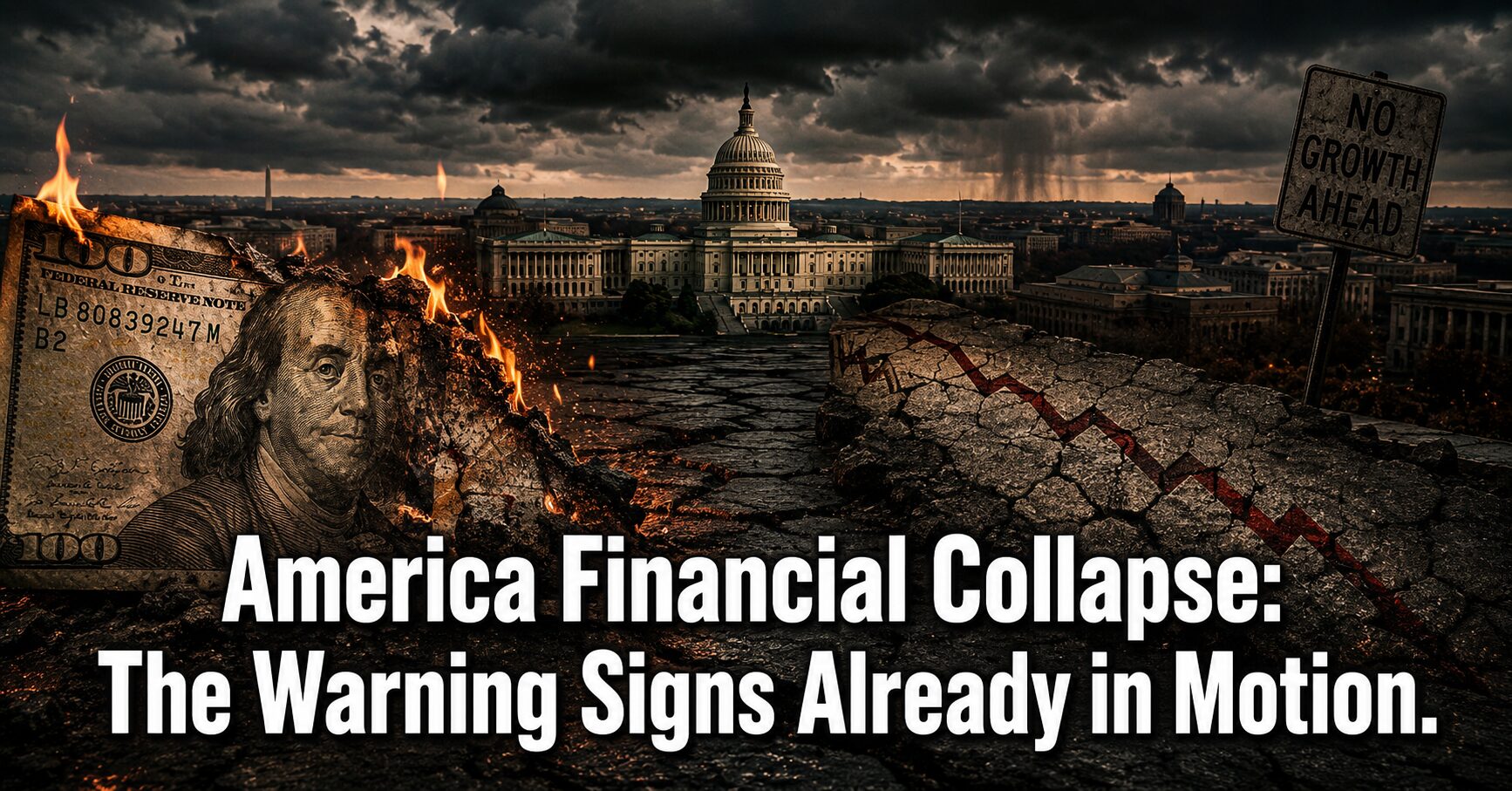 america financial collapse warning signs already in motion, us debt crisis, economic collapse indicators, james c tanner, calico gold publishing, america at a crossroads series,hyperinflation,inflation,america financial collapse