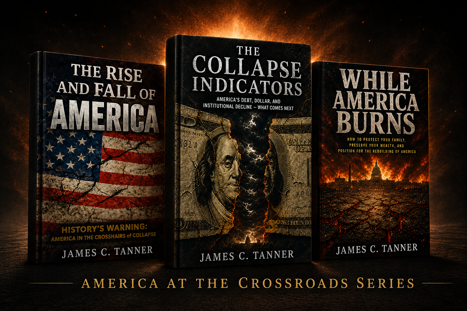 America at the Crossroads Series Complete Collection, James C. Tanner, all three books, PDF and eBook