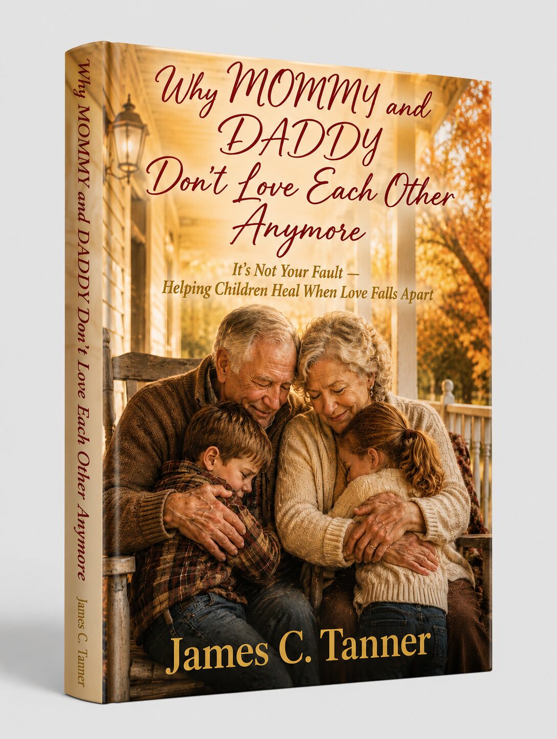 why mommy and daddy don't love each other anymore, divorce, separation,custody,parenting tips,child development, parentification, joint custody, school counselor, child custody, blended family, co-parenting, single mom,single dad, step parent, stepfamily, family support, broken family, divorced parents, emotional healing, grandparents, james c tanner, calico gold publishing, calico gold books